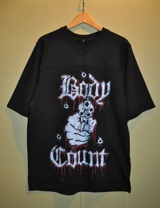 プチデッドストック 00年代 BODY COUNT ボディー カウント ホッケー ジャージー シャツ