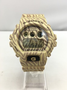 送料無料 G-SHOCK ゼブラ カモフラージュ シリーズ DW-6900ZB 電池切れ 腕時計 囗K巛