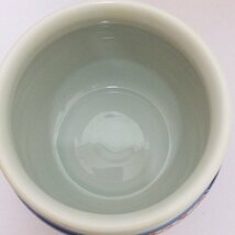 【長期保管/現状品/KSH】蓋付器 小壺 保存容器 小物入れ 梅干し らっきょう 横幅約13cm 保存瓶　MZ0421 _画像5