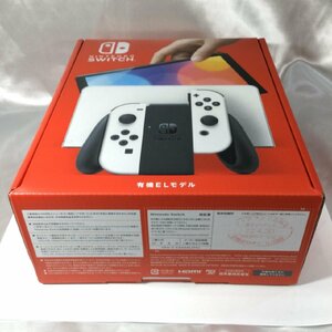 【未使用保管品/TO】Nintendo Switch 本体 有機ELモデル Joy-Con(L)/(R) ホワイト ニンテンドースイッチ HA0430/026　02
