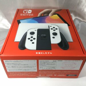 【未使用保管品/TO】Nintendo Switch 本体 有機ELモデル Joy-Con(L)/(R) ホワイト ニンテンドースイッチ HA0430/026