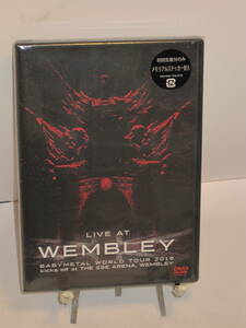  未開封新品★ 初回生産 メモリアルステッカー [DVD] LIVE AT WEMBLEY BABYMETAL WORLD TOUR 2016 kicks off at THE SSE ARENA, WEMBLEY 