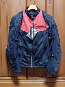 新品　サイズ3L GREEDYグリーディー　メッシュスポーツジャケット　カラーBLACK/RED 定価27500円 防風インナー付き