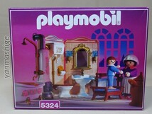 新品1995年 廃番 パープルBOX ヴィクトリアン 5324 『バスルーム』 プレイモービル playmobil ゲオブラ Geobra Bathroom_画像1