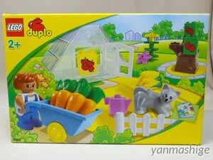  новый товар Lego Duplo 2001 год производства снят с производства 3088 [g гребля сад . двор комплект ] LEGO Duplo Growing Garden Town Town