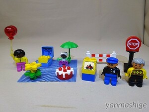 廃盤 レゴデュプロ エクスプロア お誕生日＆警察 2種セット 3605 Birthday Party 3607 Police Action LEGO primo duplo Explore