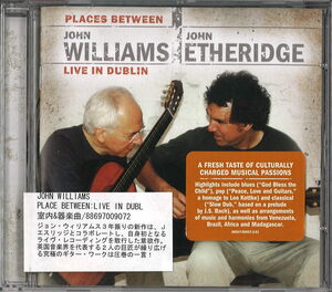 ジョンウィリアムズ ジョンエスリッジ John Williams John Etheridge / PALACES BETWEEN LIVE IN DUBLIN / (CD0006) 新品未開封
