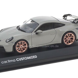 33台限定 ミニチャンプス 1/43 ポルシェ 911 (992) GT3 クレヨン Minichamps 1:43 Porsche 911 (992) GT3 Kreide/Rad Cuprum CAC04322006の画像1