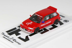 INNO 1/64 ホンダ シビック テンプル レーシング EF9 HONDA CIVIC TEMPLE RACING 大阪オートメッセ 2020 限定 京商 トミカサイズ