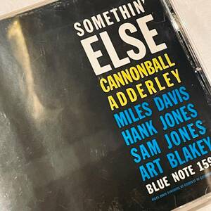 CANNONBALL ADDERLEY 「SOMETHIN' ELSE」CD キャノンボール・アダレ BLUENOTE ブルーノート JAZZ ジャズ アメリカ US盤 輸入 中古 マイルス