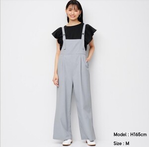 GUサロペットワイドパンツSサイズ