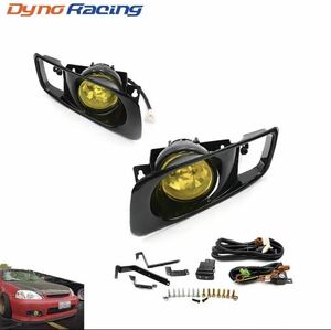  Civic EK foglamp kit type R EK4 EK9 civic B16B B16A garnish bumper switch panel [ smoked lens. ] sedan 