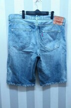 3-4587/リーバイス 503-0008 ユーズド加工デニムショーツ フィリピン製 Levi’s_画像2