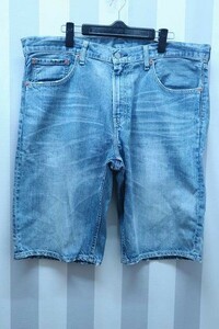 3-4587/リーバイス 503-0008 ユーズド加工デニムショーツ フィリピン製 Levi’s