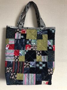 ☆とんこ作品☆ハンドメイド トートバッグ パッチワーク