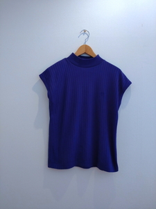  Anne Klein ANNE KLEIN* purple purple sweat material tank top M size 