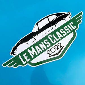 送料無料 LE MANS 24 CLASSIC HOURS STICKER DECAL ステッカー デカール ペア セット 200mm x 90mm