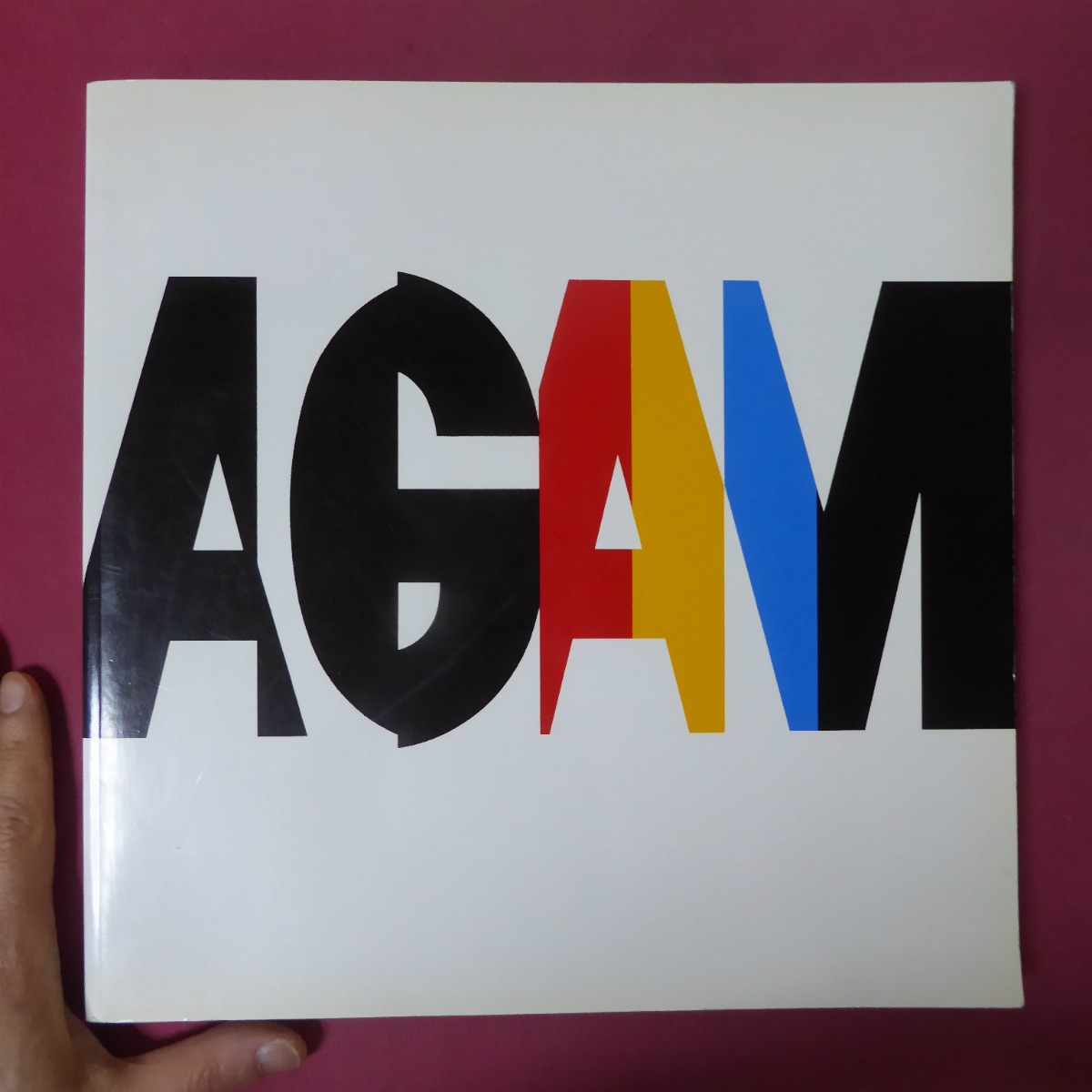 A5 catalogue [Agam, the father of modern kinetic art/1989] Osamu Hiraki: Politics of beauty/Documentary photography/Multi-form painting/Tactile @5, Book, magazine, art, Entertainment, others