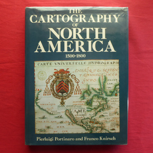  large q/ foreign book [ North America. map making :Cartography of North America] @5