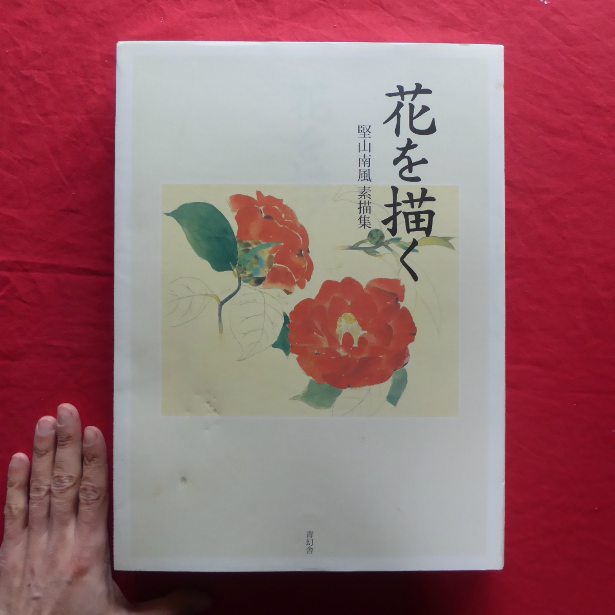 Großformat [Katayama Nanpu Skizzensammlung - Blumenzeichnungen/Seigensha, 2006] Text: Toshio Matsuo, Masao Murase, Hisako Katayama/Blumennamenliste @5, Malerei, Kunstbuch, Sammlung, Kunstbuch