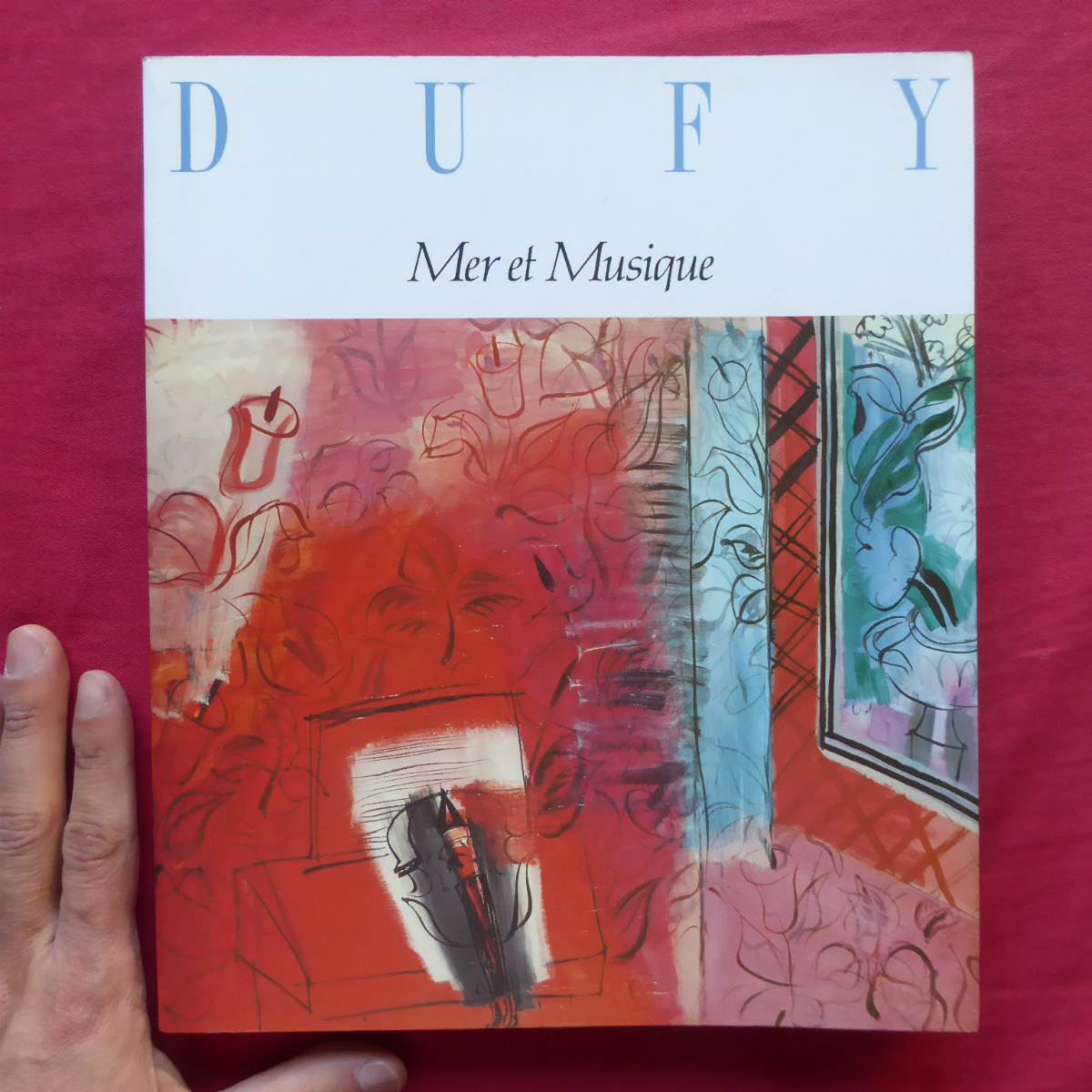 S. 8 Katalog [Raoul Dufy Ausstellung: Meer und Musik – und Szenen aus Paris / 1994-95, Kasama Nichido Kunstmuseum, usw.] Dufy, Künstler und Dichter des Meeres, Malerei, Kunstbuch, Sammlung, Katalog