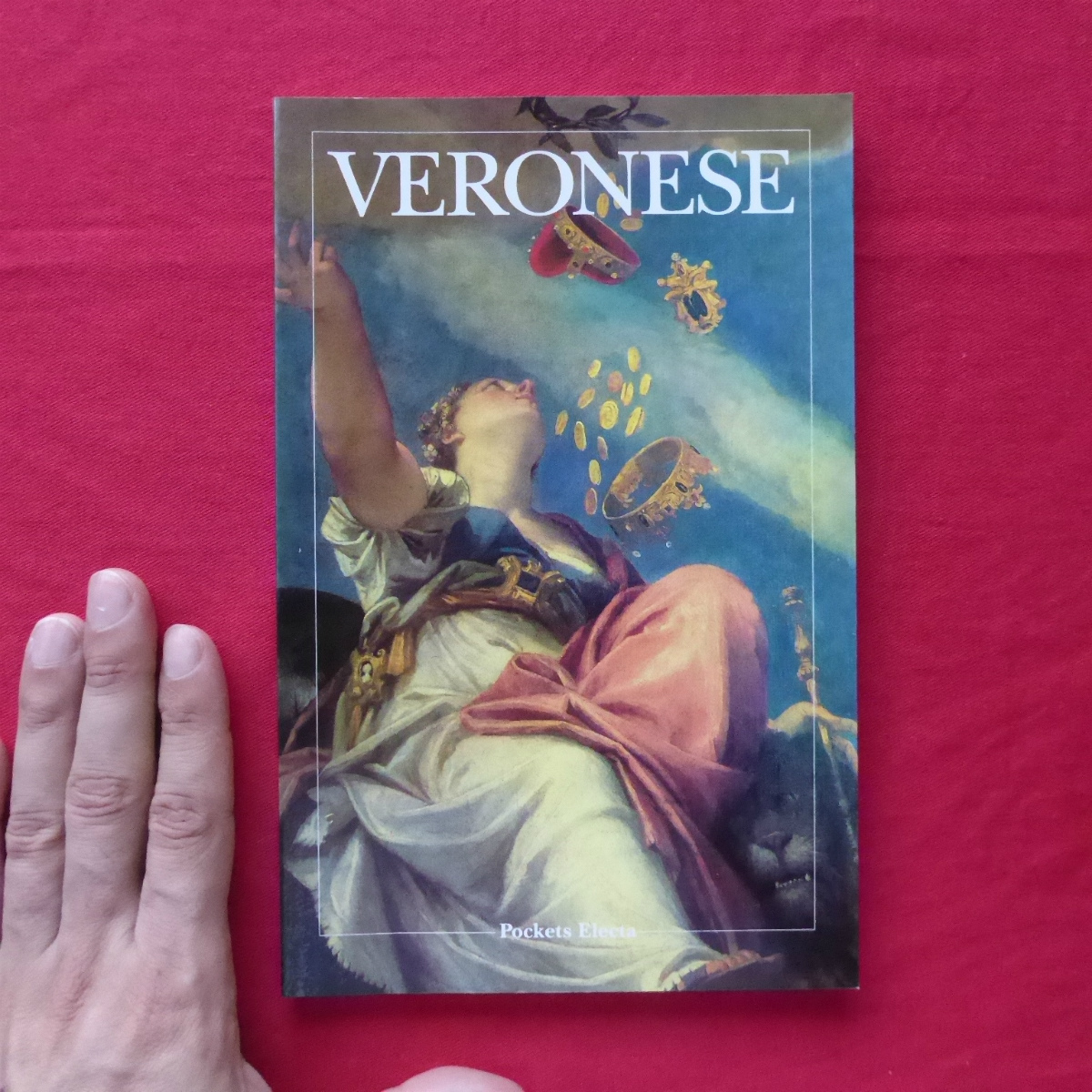 b6/Ausländische Bücher [Paolo Veronese: Veronese/Pockets Electa] Die Hochzeit zu Kana/Venezianische Schule, Malerei, Kunstbuch, Sammlung, Katalog