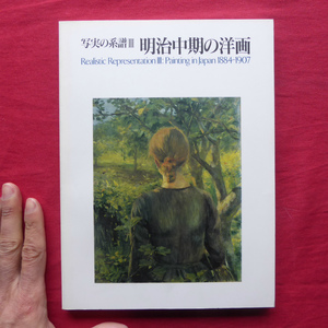 w7図録【写実の系譜3 明治中期の洋画 1884-1907/1988年・京都国立近代美術館ほか】田中淳:序論-明治中期の洋画