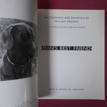 v1洋書【Man's Best Friend/William Wegman・1982年】犬/いぬ/イヌ_画像3