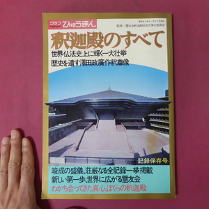 a6/グラフひゅうまん【釈迦殿のすべて/昭和50年・佛乃世界社】霊友会/竣成式典の全容=50年11月9日の24時間/在家仏教に生きる