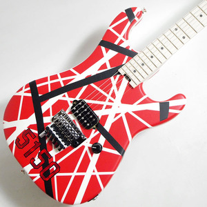 EVH Striped Series 5150 Red with Black and White Stripes エディ・ヴァン・ヘイレン エレキギター