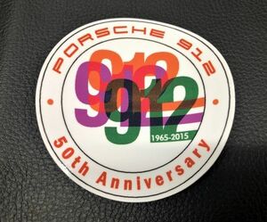 porsche ポルシェ R グルッペ ステッカー 912 ポルシェ 50周年ステッカー 996 997 991 992 930 964 993 50th Ａnniversary (01