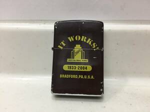 Zippo　ジッポー　IT WORKS！1932-2004　03年製　　　T251　　　　KJ1