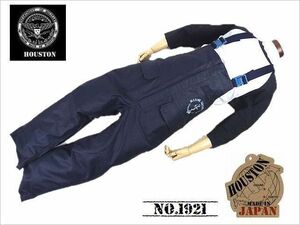 [ free shipping 41%OFF]HOUSTONhyu- stone France navy French deck pants made in Japan NO.1921 NAVY_42size( absolute size 116cm)