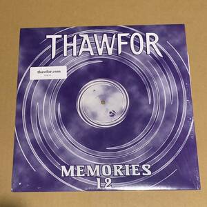 Thawfor Memories 12インチ USオリジナル シカゴ アングラ Indus ozone mary joy dj krush Company Flow baku anticon 90's hiphop