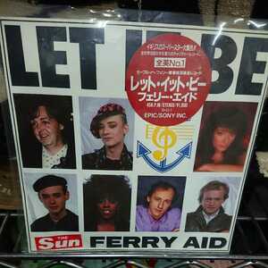 Ferrie aid! let *ito* Be!FERRY AID,LET IT BE