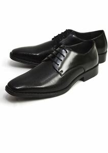 ビジネスシューズ　27㎝　合成皮革ブラック革靴 