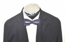 A Love Movement/ALM （ア ラブ ムーブメント/エーエルエム）SMILE LUCKY 蝶ネクタイ TIE A bow tie ボウタイ ロゴ VINTAGE ヴィンテージ_画像5
