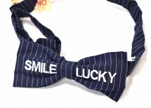 A Love Movement/ALM （ア ラブ ムーブメント/エーエルエム）SMILE LUCKY 蝶ネクタイ TIE A bow tie ボウタイ ロゴ VINTAGE ヴィンテージ_画像2