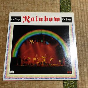  Rainbow on * stage domestic record 2 sheets set record 