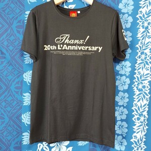 ラルクアンシエル Tシャツ 20thツアーTシャツ サイズM ブラック コットン100％ 新品 L'Arc-en-Ciel 