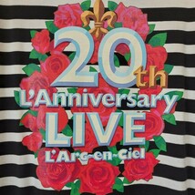 ラルクアンシエル Tシャツ 20thツアーTシャツ サイズM コットン100％ 新品 L'Arc-en-Ciel_画像3