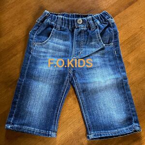 【値下げ】F.O.KIDS デニムショートパンツ　110サイズ