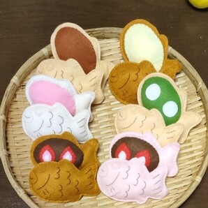 フェルトままごと たい焼きセット