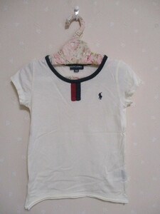 ё Ralph Lauren ё short sleeves T-shirt #110.# eggshell white 20417