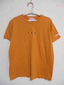 ё Miki House ё хлопок короткий рукав футболка #LM# orange 20417