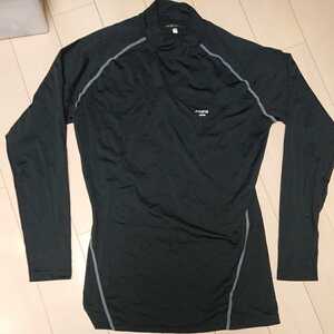 A.D.one 長袖アンダーウェア Lサイズ ブラック