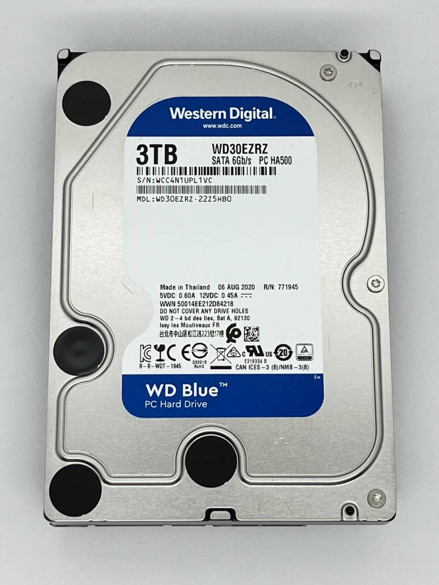 PayPayフリマ｜４ＴＢ Western Digital 【使用時間 14h】 WD40EARX 3 5 
