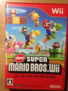 【中古】　Wii　Ｎｅｗ　スーパーマリオブラザーズ．Wii