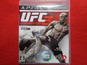 ★即決★　UNDISPUTED3　PS3　ソフト　198　プライド　総合格闘技　UFC　UFC3