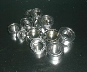 ** uniform carriage 62 jpy ** eko stain bearing 1280 open inside diameter 8× outer diameter 12× thickness 2.5